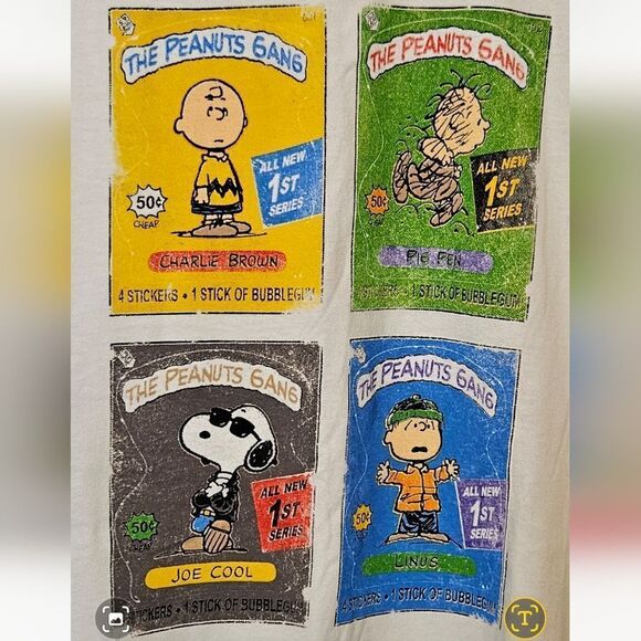 #181 PEANUTS AND THE GANG COTTON T-SHIRTS VARIOUS COLORS AND SIZES AVAILABLE - Picture 5 of 16